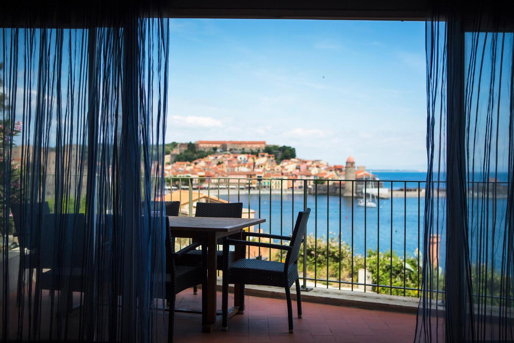 Hotel Le Bon Port Collioure Bagian luar foto